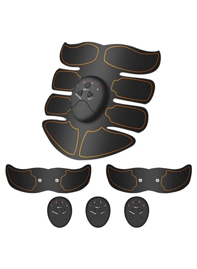 Arabest ABS Muscle Stimulator, ABS Stimulator, ABS Training Workout Belt, Body Abdominal Toning Gear Waist Trimmer, Abs Workout Equipment at Home Office or Gym  - Image 1