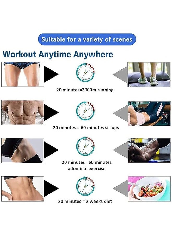 Arabest ABS Muscle Stimulator, ABS Stimulator, ABS Training Workout Belt, Body Abdominal Toning Gear Waist Trimmer, Abs Workout Equipment at Home Office or Gym  - Image 4
