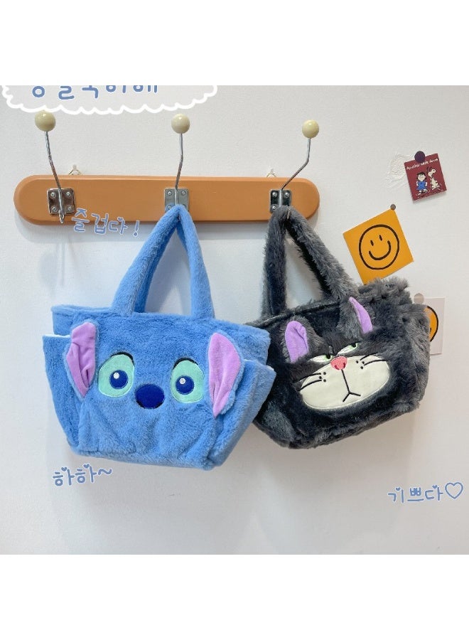 Stitch Plush Crossbody Bag,Kawaii Handbag,Wallet Purse Shoulder Bag Coin Pouch Accessories for Women Girls - Image 5