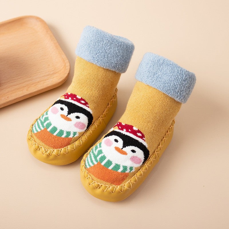 Children'S Floor Socks Non-Slip Soft Bottom Toddler Socks Baby Thickened Newborn Baby Shoes Socks - Image 5