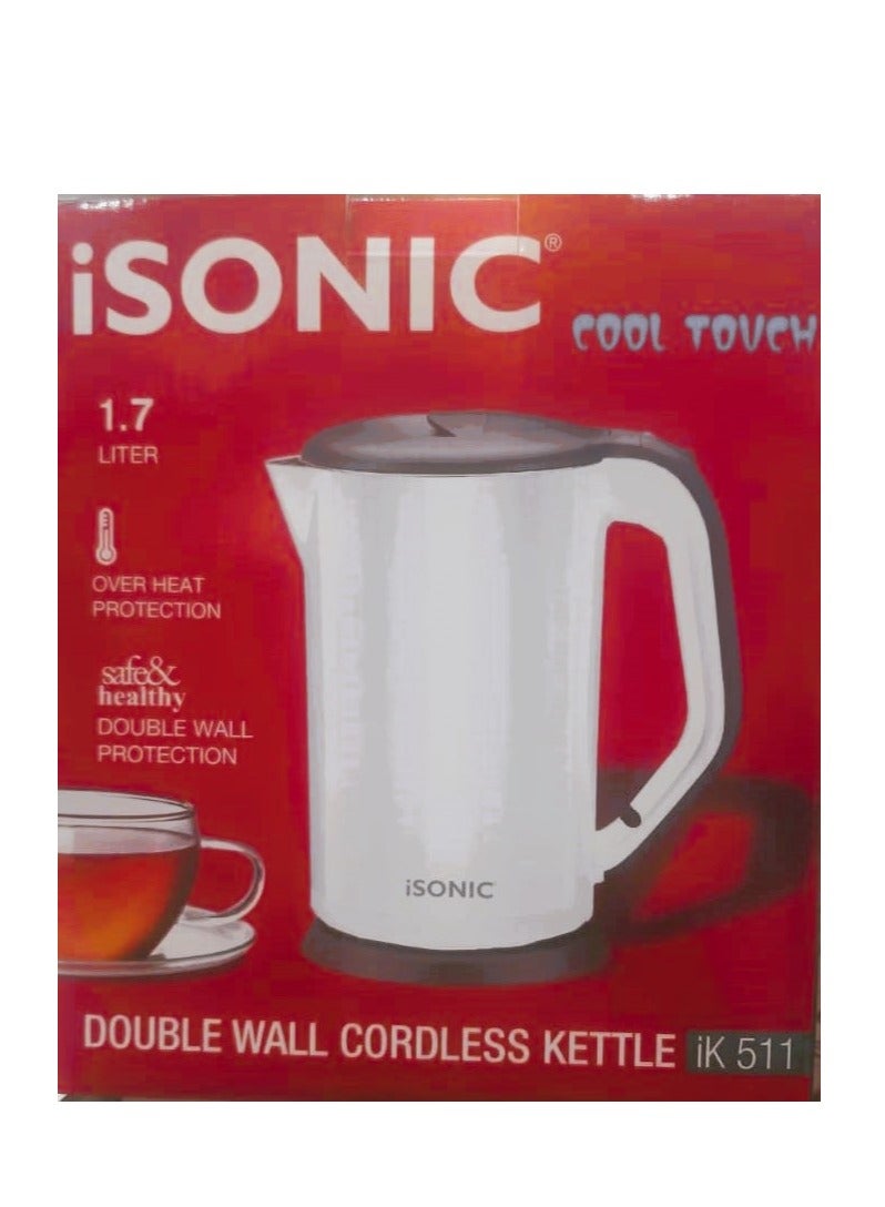 آي سونيك غلاية كهربائية 1.7 لتر 1800 وات - Image 1