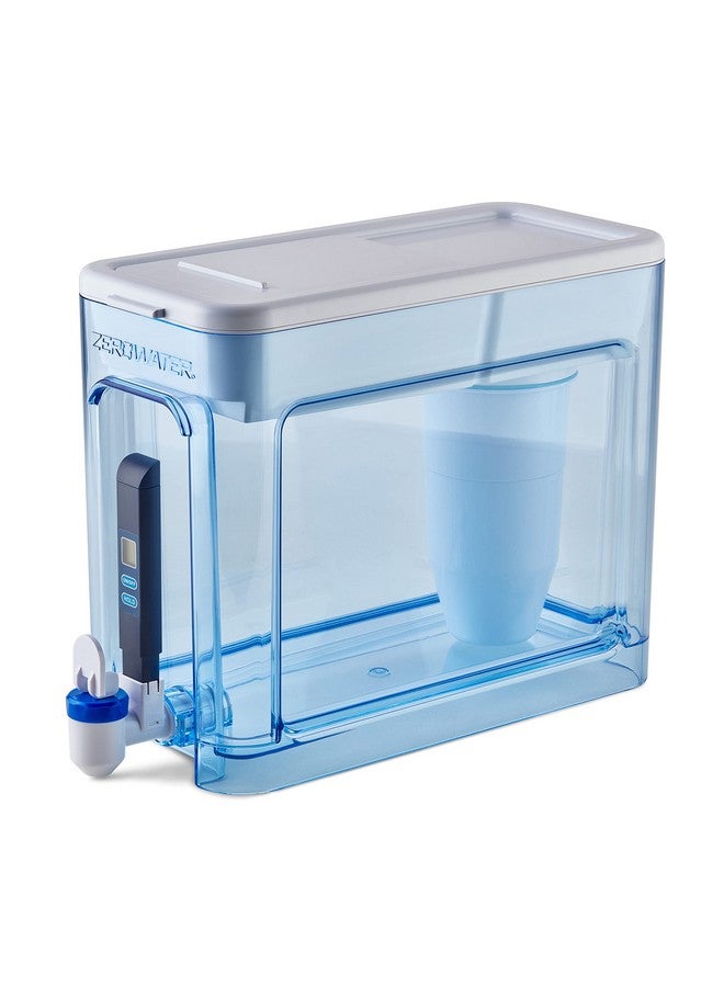 ZeroWater ZeroWater 32-Cup Ready-Read 5-Stage Water Filter Dispenser with Instant Read Out - 0 TDS for Improved Tap Water Taste - IAPMO Certified to Reduce Lead, Chromium, and PFOA/PFOS  - Image 1