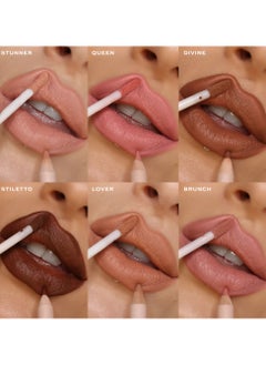 Makeup Revolution مجموعة تحديد الشفاه ديفاين  - Image 4