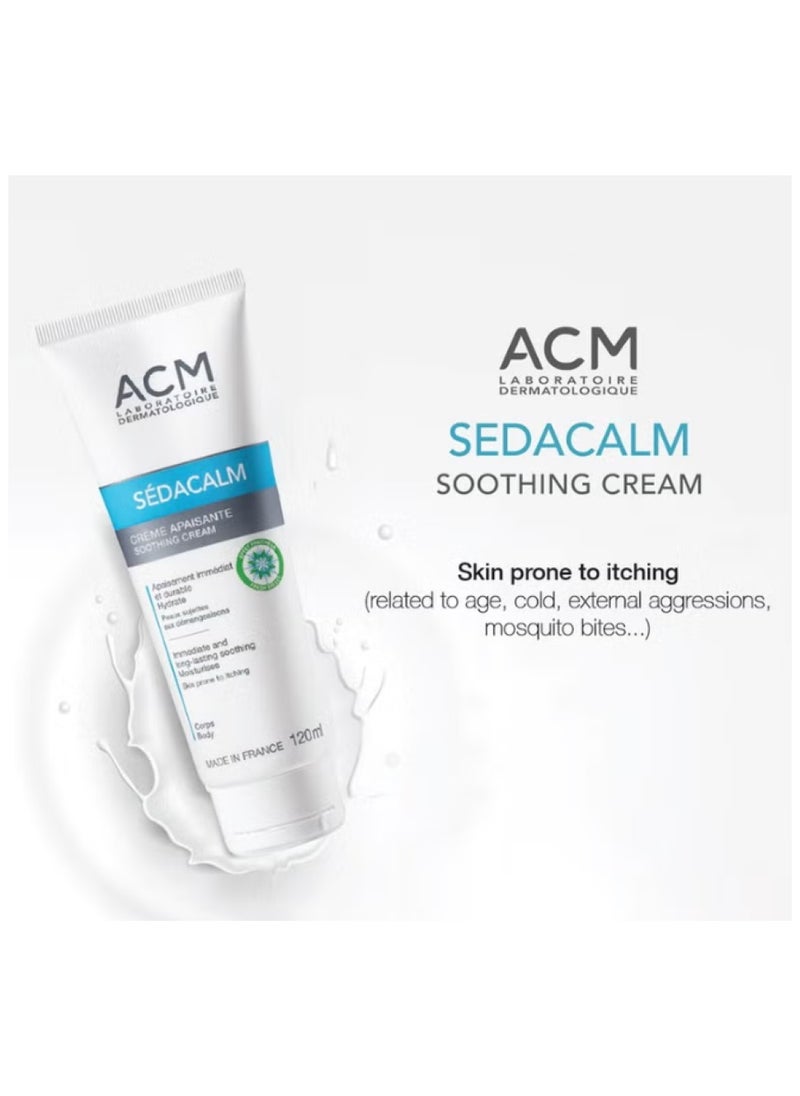 ACM Laboratoire dermatologique ACM Sedacalm Soothing Anti-itch Cream For Skin Prone To Itching 120ml  - Image 2