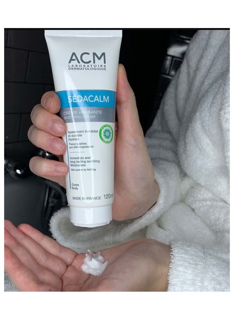 ACM Laboratoire dermatologique ACM Sedacalm Soothing Anti-itch Cream For Skin Prone To Itching 120ml  - Image 3