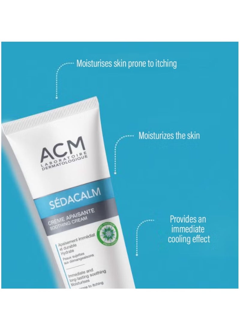 ACM Laboratoire dermatologique ACM Sedacalm Soothing Anti-itch Cream For Skin Prone To Itching 120ml  - Image 4