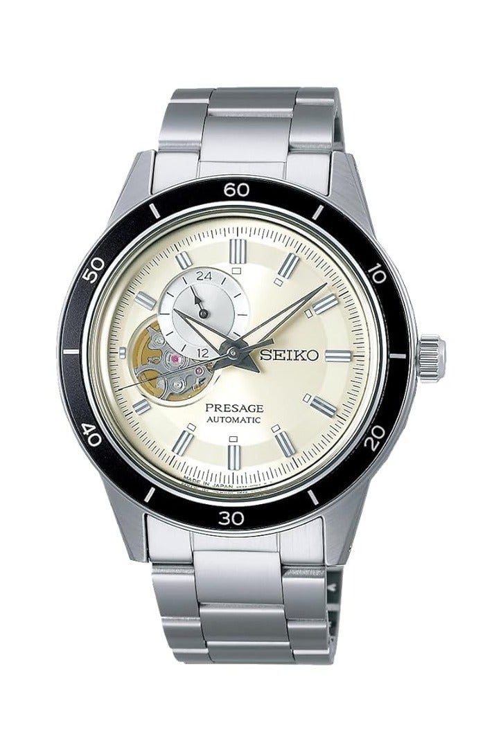سيكو Seiko Presage SARY189 Mechanical Vintage Style Semi Skeleton