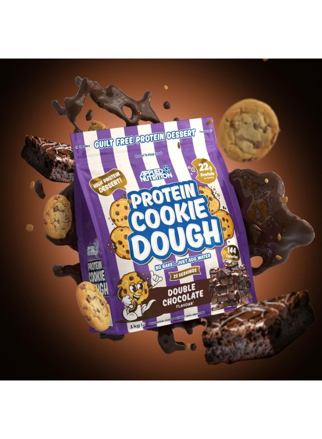 Applied Nutrition Protein Cookie Dough, Double Chocolate 1 kg - Image 2