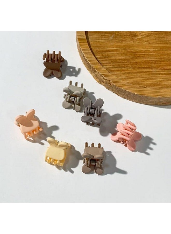 Cozron Cozron Mini Hair Claw Clips for Girls, Cute Flower Hair Claw with Box, Plastic Non-Slip Small Jaw Clips for Girls Baby Toddler Kids (10 Pcs) - Image 5