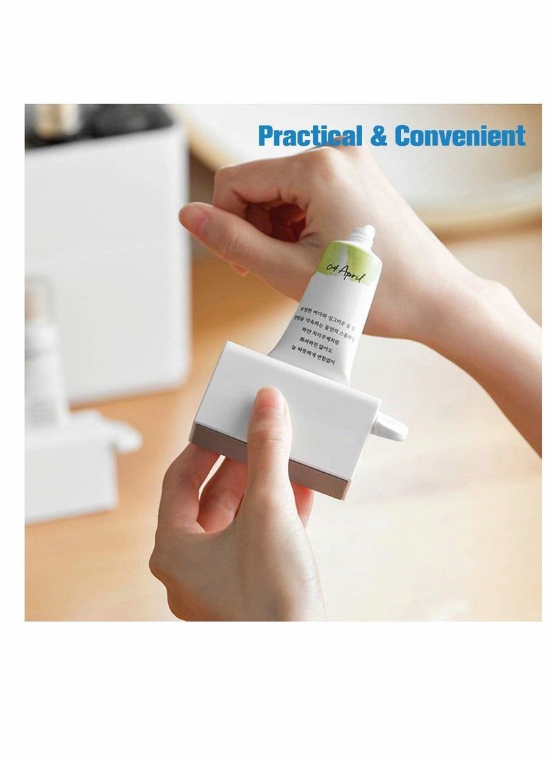 Toothpaste Squeezer, 2 Pcs Dispenser Set, Rolling Tube, for Ketchup and Cosmetics - Image 4