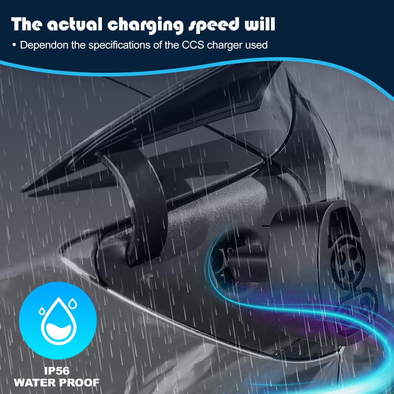 American Standard Ccs1 Tesla Adapter Dc Charging Pile Converter J1772 Fast Charging Adapter - Image 3