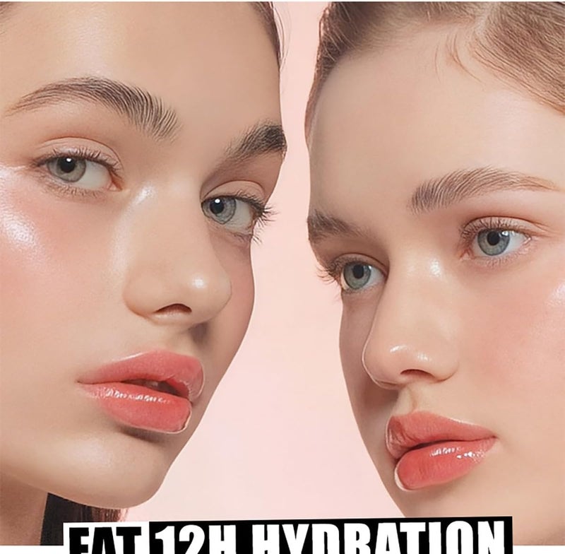 FYEBOO Hydrating Lip Oil Big Brush Head Lip Glaze - Gloss Clear Lip Gloss Oil - Nourishing & Non-Sticky - Long Lasting - Fresh, Clear, Smooth, Oil - Image 4