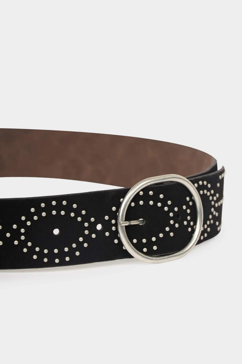 ديفاكتو Woman Faux Leather Belt