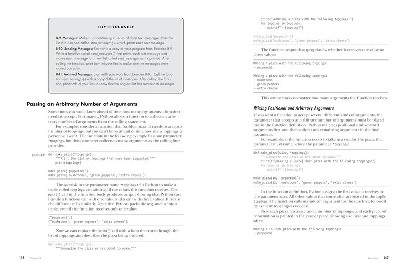 Python Crash Course, 3rd Edition: A Hands-On, Project-Based Introduction to Programming Paperback by Eric Matthes - January 10, 2023 - Image 2