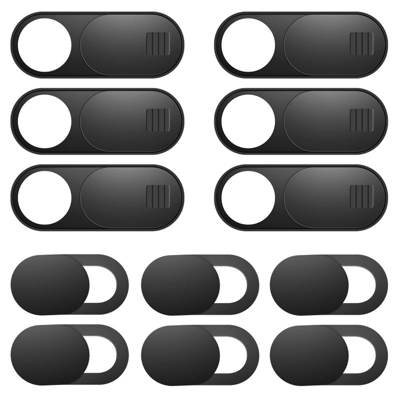 ZUCUCUC Laptop Camera Cover Slide, 12 Pack Webcam Cover, Phone Camera Cover, Ultra-Thin Computer Slide - Fits Most Laptop, Desktop, PC, Tablet, Smartphone to Protect Your Privacy and Security - Image 1