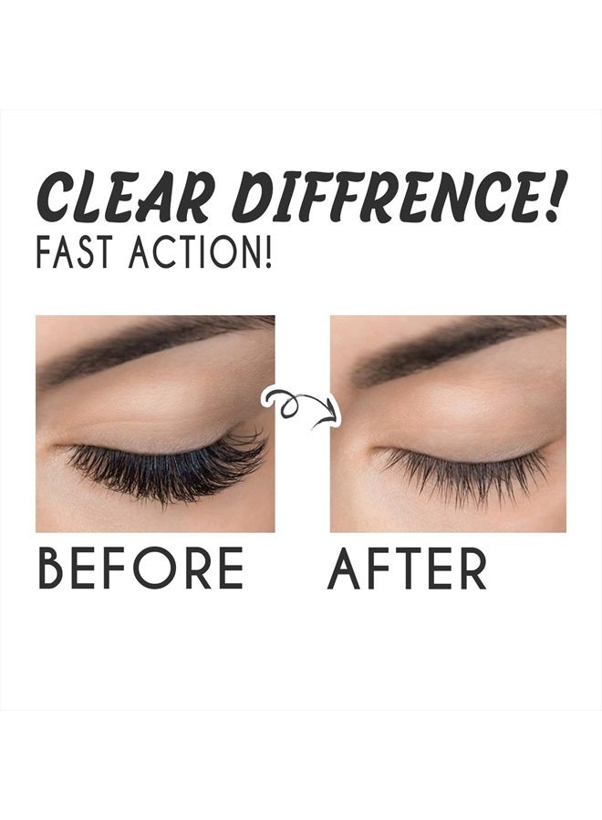 Amber Lash Safe Eyelash Extension Remover Gel 15ml, Gentle, Fast Acting Lash Glue Remover for Eyelash Extensions, Works in Just 60 Seconds - Non-Irritating Professional Eyelash Extension Remover Gel - Image 4
