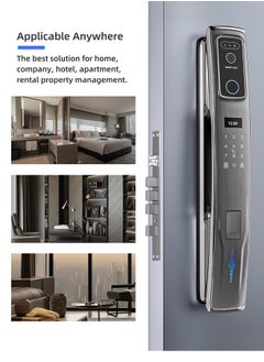 Smart Lock with Camera, Palm Print Recognition Lock, WiFi Video Intercom Lock,  Two way audio, Fingerprint Door Lock ,Tuya APP Remote Control,Model M6L,Mortise 6068 - pzsku/ZC24DE27A21C83B85F112Z/45/_/1721894829/7e64053e-da78-4d7c-bbe4-67e71fad5fe3