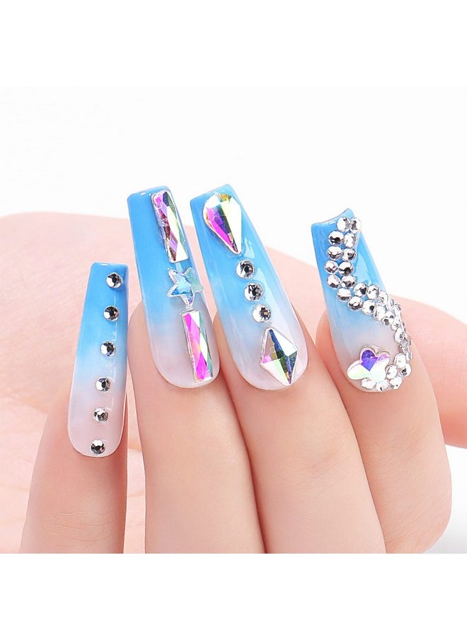 AIMEILI AIMEILI Soak Off Blue Gel Nail Polish Christmas Nail Color Set Of 6pcs X 10ml - Kit Set 32  - Image 5