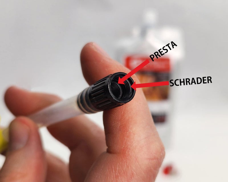 TireJect Tire Sealant Injector - Tubeless Sealant Injector Syringe Applicator Presta & Schrader Compatible - Easy Tire Sealant Installation for Bicycle & All Vehicles - 2oz with Valve Core Tools - Image 3