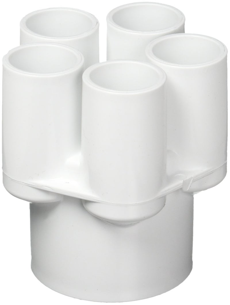 Waterway Plastics 806105119964 2" S X (5) 3/4" S Ports Manifold - Image 3