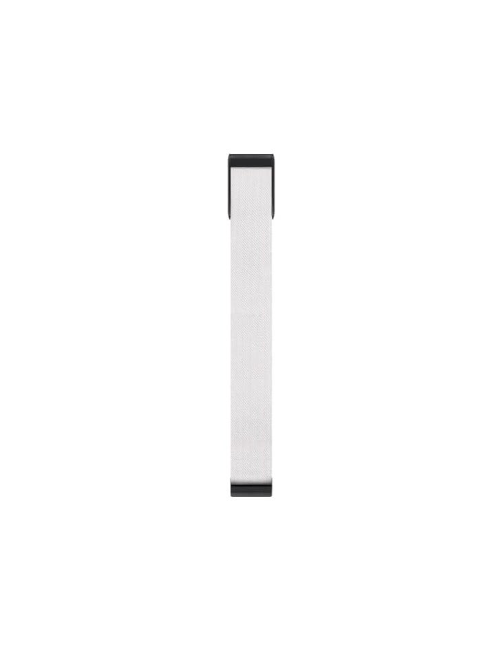 Wristband strap for WHOOP Band 4.0 Stretchy Nylon Bands Enhanced Performance Comfort and Durability Easy to Use and Adjustable Compatible with the Whoop Replacement Wrist Bands (White) - Image 3