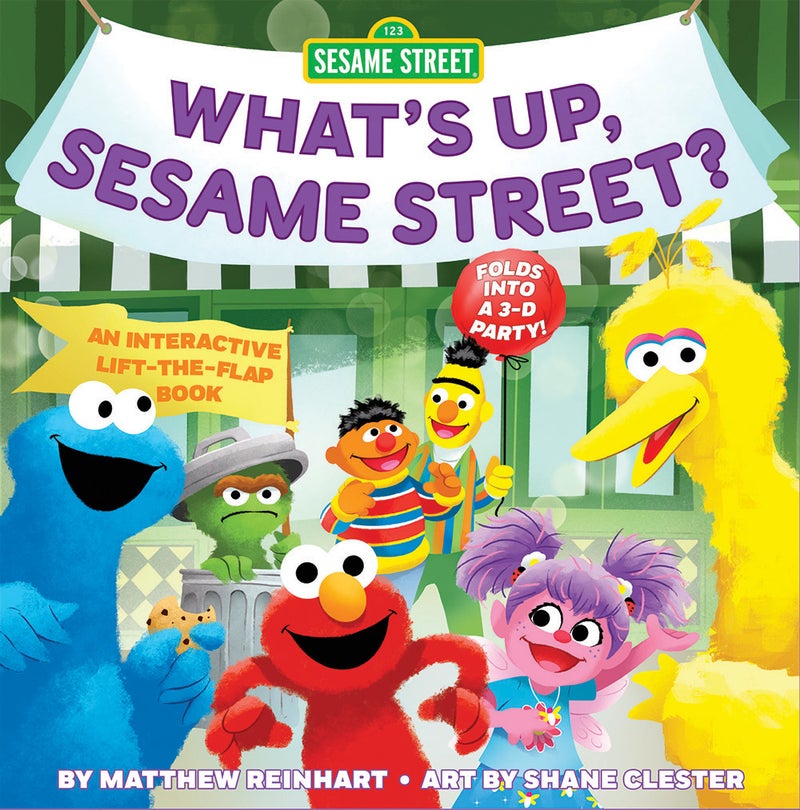 What’s Up, Sesame Street? (A Pop Magic Book) 