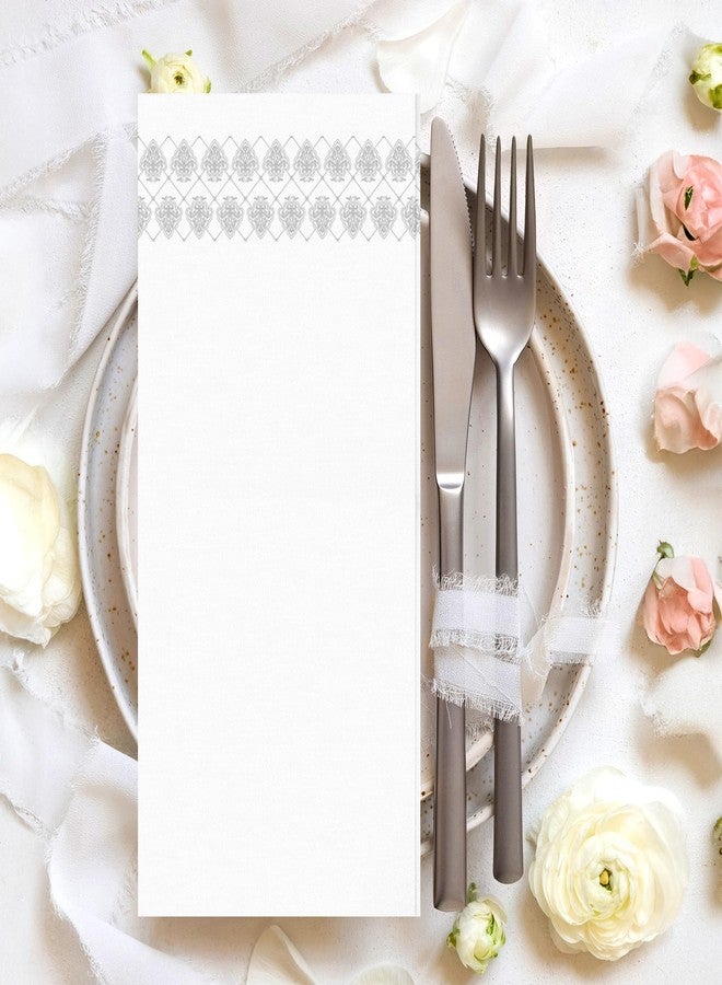 LEVIMETREE [200 Pack] LEVIMETREE Disposable Bathroom Napkins, Disposable Guest Towels, Cloth-Like Hand Tissue Paper Decorative Bathroom Hand Napkins for Kitchen, Parties, Weddings, Dinners or Events 12" x 17“ - Image 3