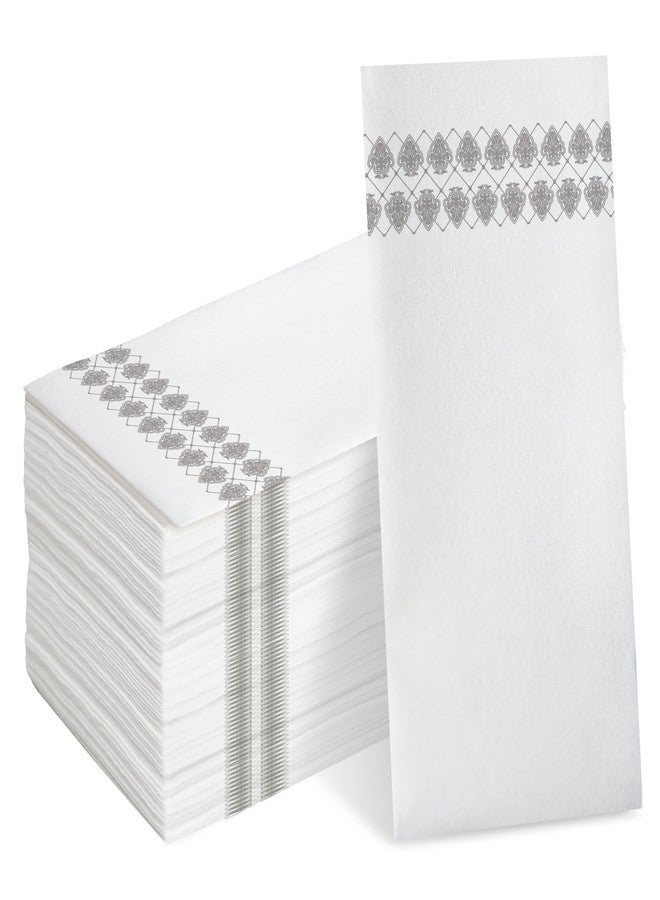 LEVIMETREE [200 Pack] LEVIMETREE Disposable Bathroom Napkins, Disposable Guest Towels, Cloth-Like Hand Tissue Paper Decorative Bathroom Hand Napkins for Kitchen, Parties, Weddings, Dinners or Events 12" x 17“ - Image 1