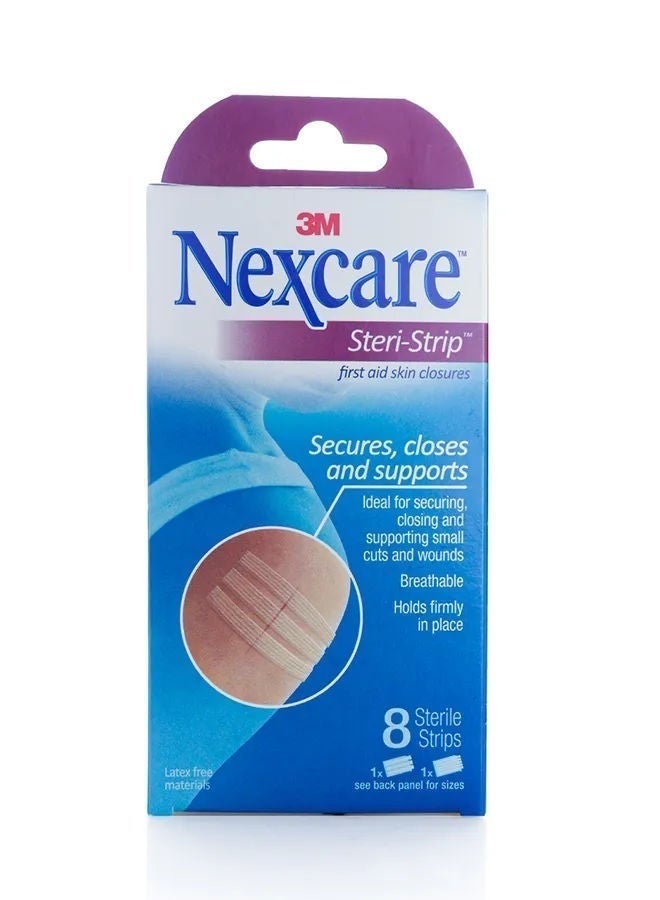 3M نكسكير ستيري-ستريب، 8 قطع