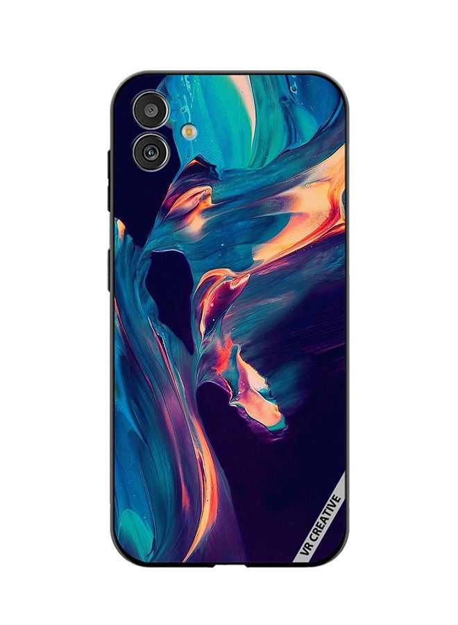 VR CREATIVE Protective Case Cover For Samsung Galaxy F14 Abstract Design Multicolour - Image 1