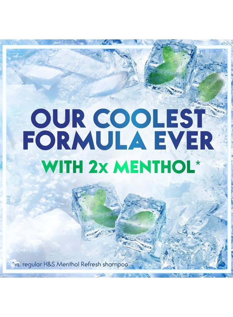 Head & Shoulders Sub-Zero Freshness Anti-Dandruff Shampoo With Piroctone Olamine 350ml +350ml - Image 5