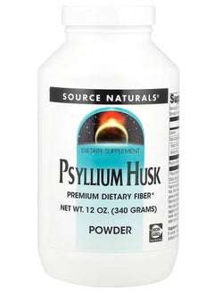 Source Naturals psyllium husk powder 12 oz - 340 g  - Image 1