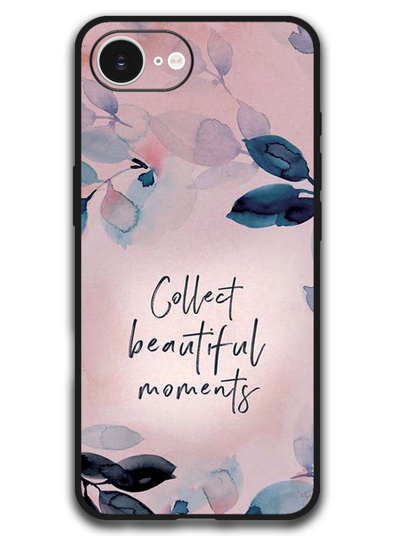 Theodor Case Compatible with Apple iPhone 17e / 16e 6.1 Inch Protection Shockproof Bumper Cover - Collect Beautiful Moments - Image 1