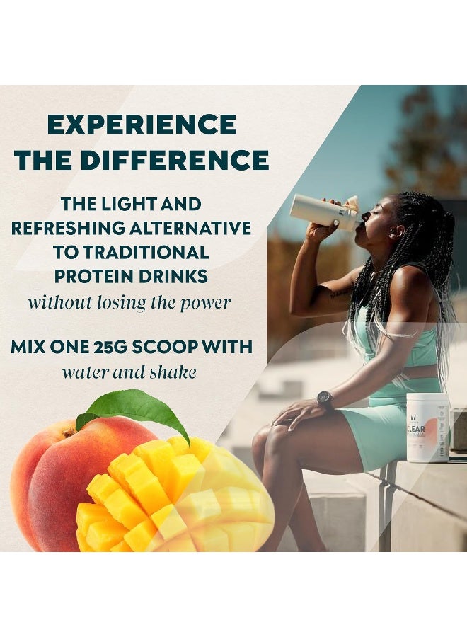 Myprotein ® - Clear Whey Isolate - Whey Protein Powder - Naturally Flavored Drink Mix - Daily Protein Intake For Superior Performance - Peach Mango (20 Servings) - Image 3