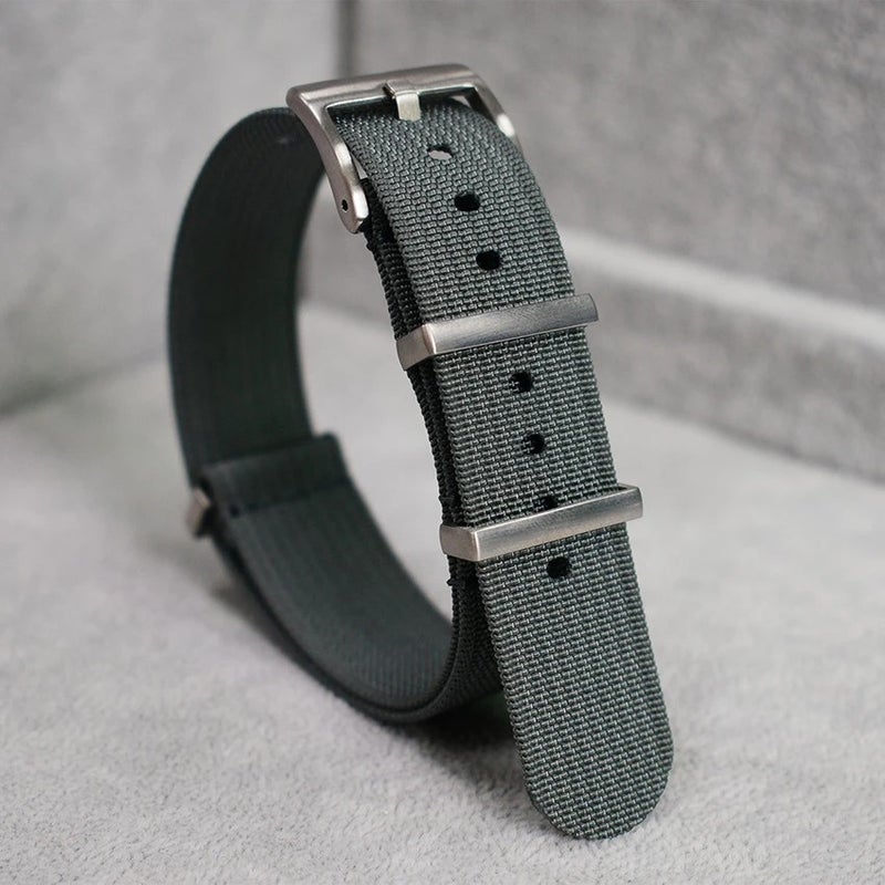 Bluejw BRC Cheapest Premium Ribbed Nylon Replacement Watch Band – Upgrade Your Watch Strap with Durable, Comfortable Nylon Design - Image 3