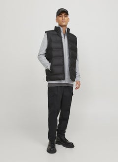 JACK & JONES Logo Print Zip Throgh Sweatshirt  - Image 4