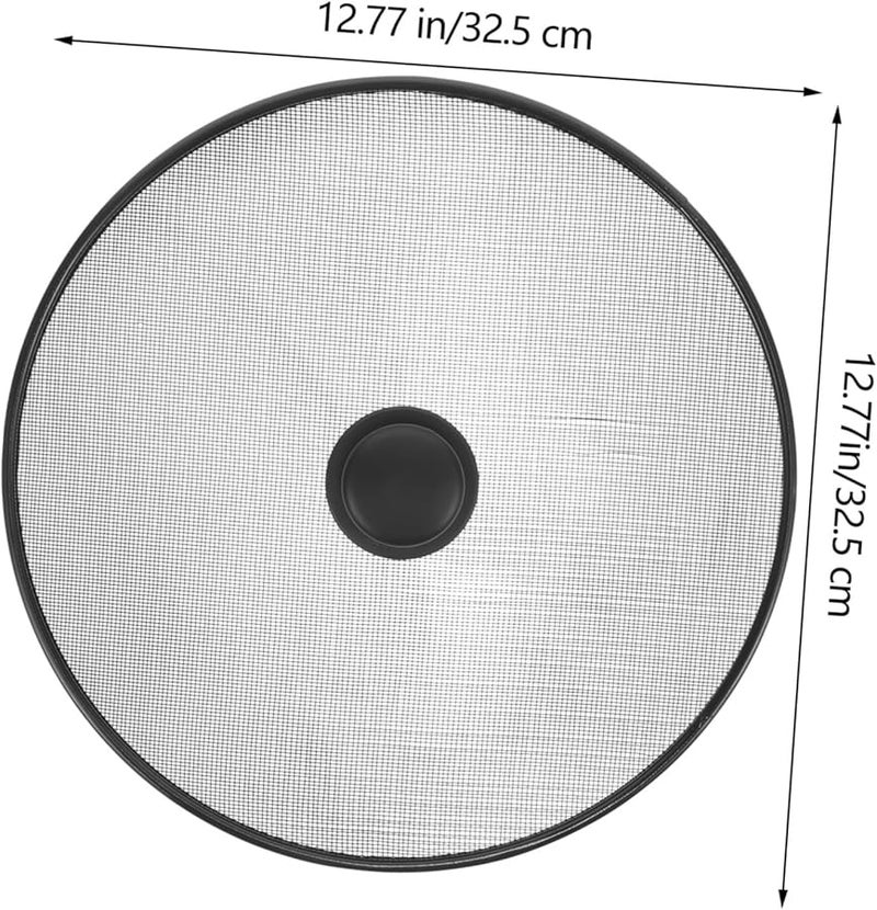 Stainless Steel Splatter Guard Screen With Anti Scald Handle For Home And Restaurant Cooking - Image 3