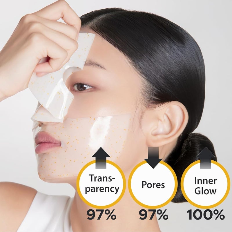 PRIMERA PRMR Vitatinol Serum Gel Mask Overnight Melting Masks for Collagen Synthesis with Vitamin C Retinol Masks for face Hydrating Hydrogel Maskset 34g x 10EA - Image 4