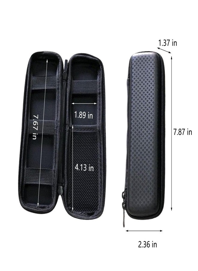 YAFIYGI Hard Shell Pencil Case Protective Slim Pen Pouch Compact Pencil Carrier Small Pocket Cases for Adults Thin Mechanical Pen Holder Organizer for Office Travel - Image 2