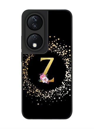Rugged Black Edge Case for Honor X7b, Slim fit Case Thin Cover -  Custom Monogram Initial Letter Floral Pattern Alphabet - Z ( Black ) - pzsku/ZC24F736EB6F3398D6343Z/45/_/1712051060/ca2a48b2-c110-44de-85a7-fd5f54c64b02