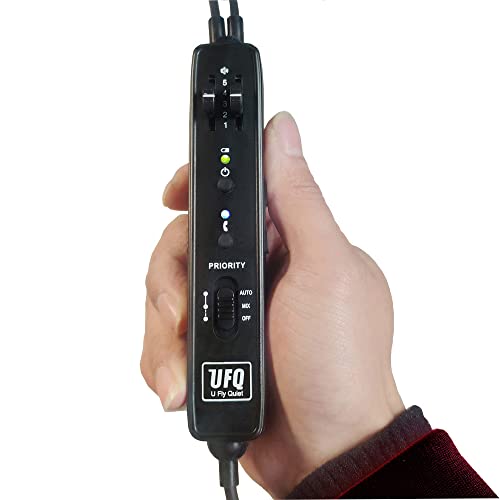 UFQ BT-Link Aviation Headset Bluetooth Adapter-Turn Any Non-Bluetooth Pilot Headset or Helmet into a Bluetooth Headset or Helmet - Image 1