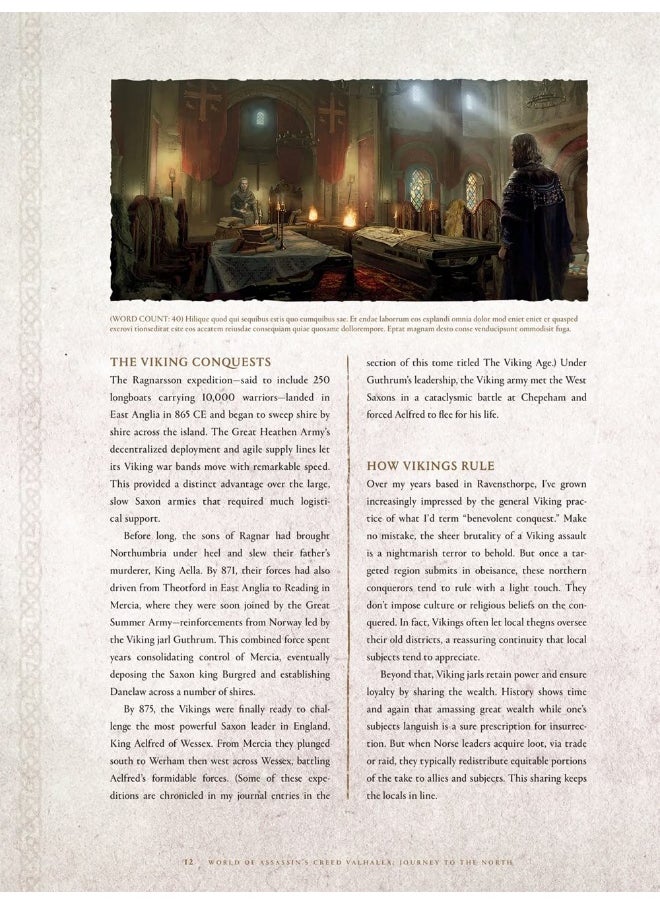null - The World of Assassin's Creed Valhalla: Journey to the North--Logs and Files of a Hidden One - Image 1