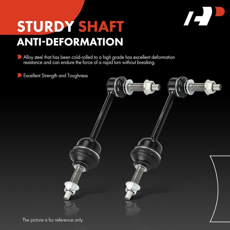 A-Premium 2 x Front Sway Bar Links Stabilizer Bar Links, Compatible with Ram 1500 2019 2020 2021 2022 2023 2024 - Image 4