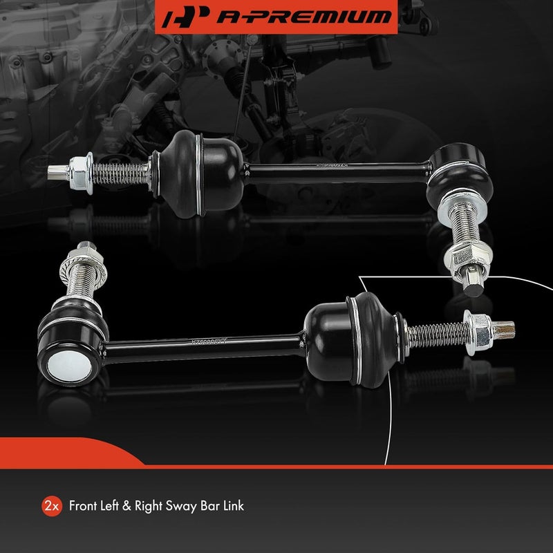 A-Premium 2 x Front Sway Bar Links Stabilizer Bar Links, Compatible with Ram 1500 2019 2020 2021 2022 2023 2024 - Image 3