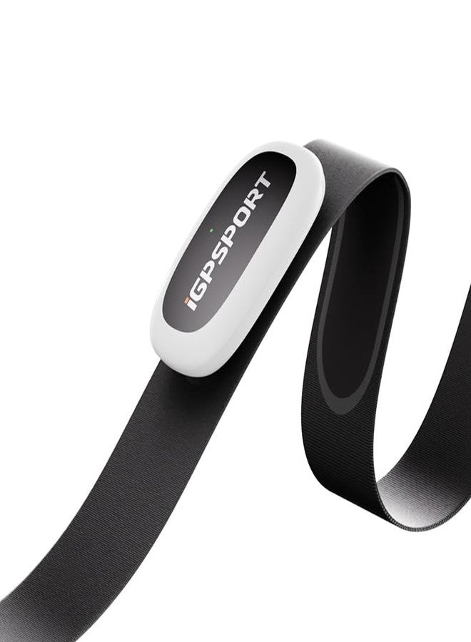 iGPSPORT HR50 Cycling Sensor Chest Strap, IPX7 Waterproof Bluetooth ANT+ for Cycling Running Jogging Yoga Fitness (Chest Strap) - Image 1