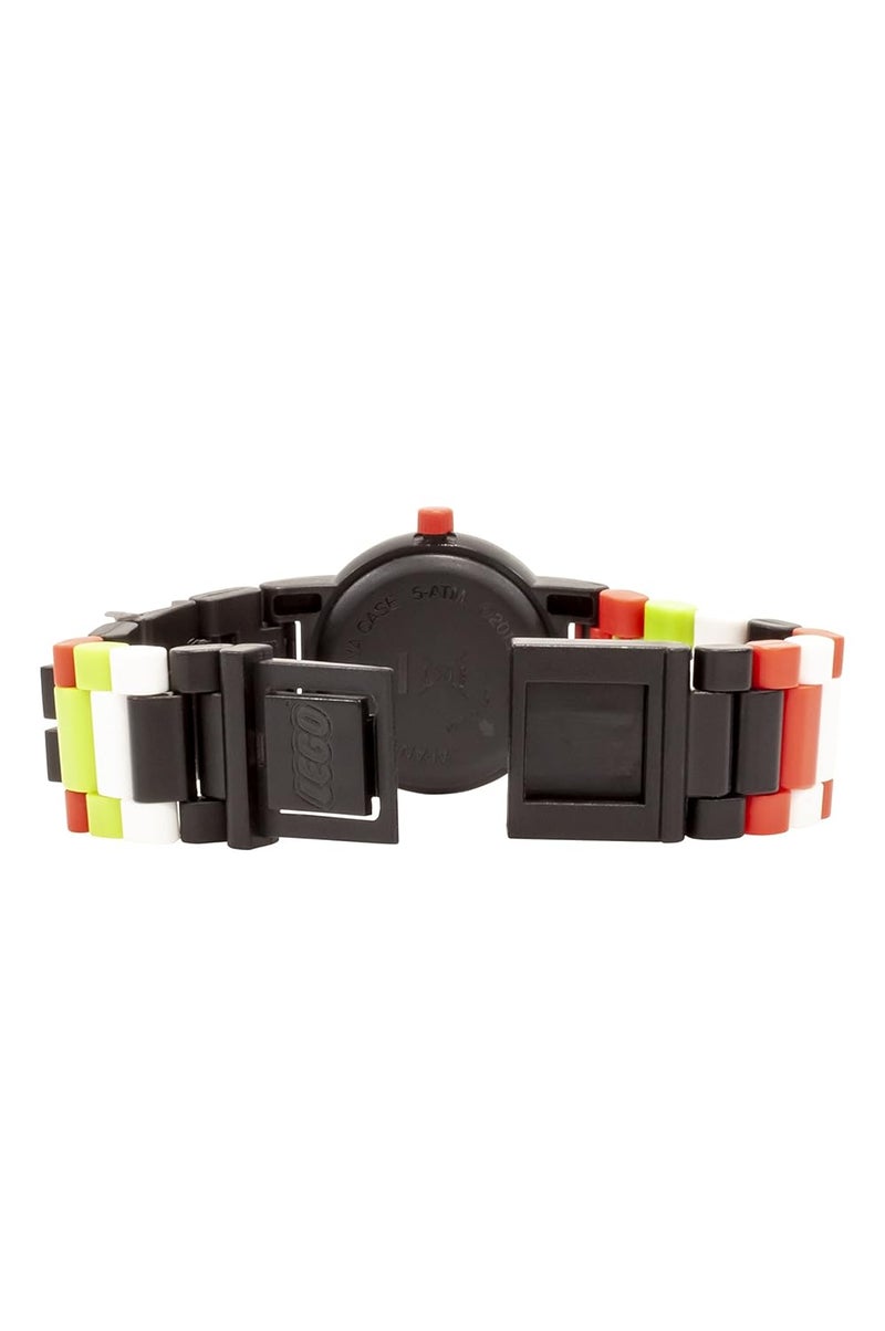 LEGO Kid's Analog Watch Set Minifigure Link City Fire Fighter 802159 - Image 4