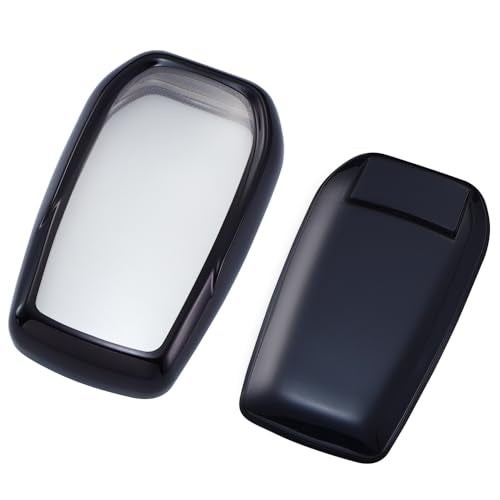 Lcyam Key Fob Cover Remote Case Protector Compatible with Toyota 2025 Camry Hybrid XSE Highlander Corolla Hatchback RAV4 XLE Prius Avalon Remote Key, Black - Image 3