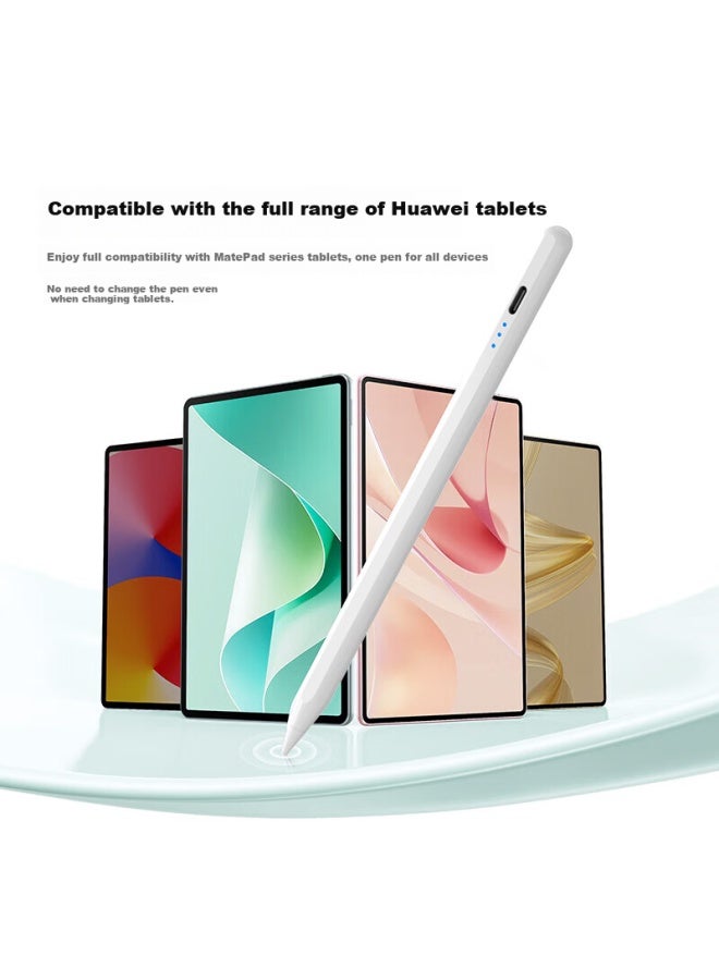 Musttrue Compatible With Huawei Tablet Stylus M-pencil, Capacitive Pen, Third-generation Touch Pen, Matepad 11.5s/pro 12.2/air 12, Anti-mistouch Magnetic Pen, Pink - Image 1