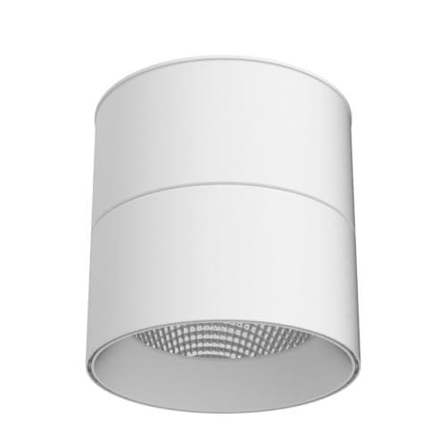Harold Electricals 30W 360 Degree Adjustable LED Surface COB Light - Wall/Ceiling Mountable -Pack of 1 (Neutral White Light) White Body,Metal - Image 4