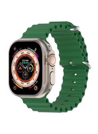 Replacement Strap Ocean Silicone Watch Band For Apple Watch Ultra 49mm / Series 8&7 45mm / SE 2&6&SE&5&4 44mm Alfalfa Grass - pzsku/ZC24FC0E4D4A6A657986CZ/45/_/1714875618/0643811a-3cf7-4380-acc8-7dcb9529ff1b